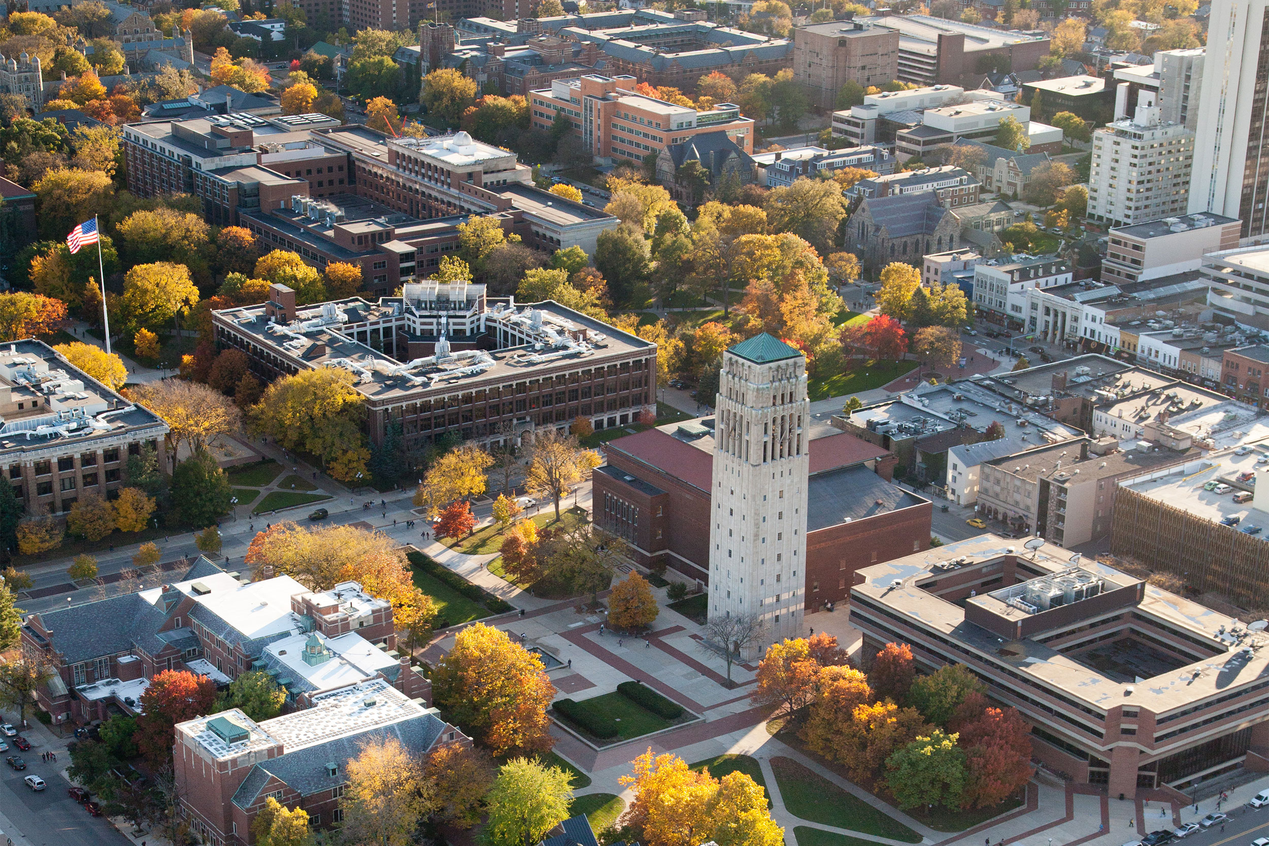 Photo of the University of Michigan Campus